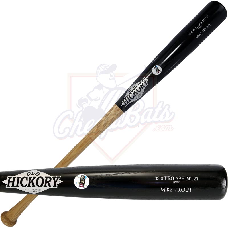 Old Hickory Mike Trout Baseball Bat - Ash Wood MT27