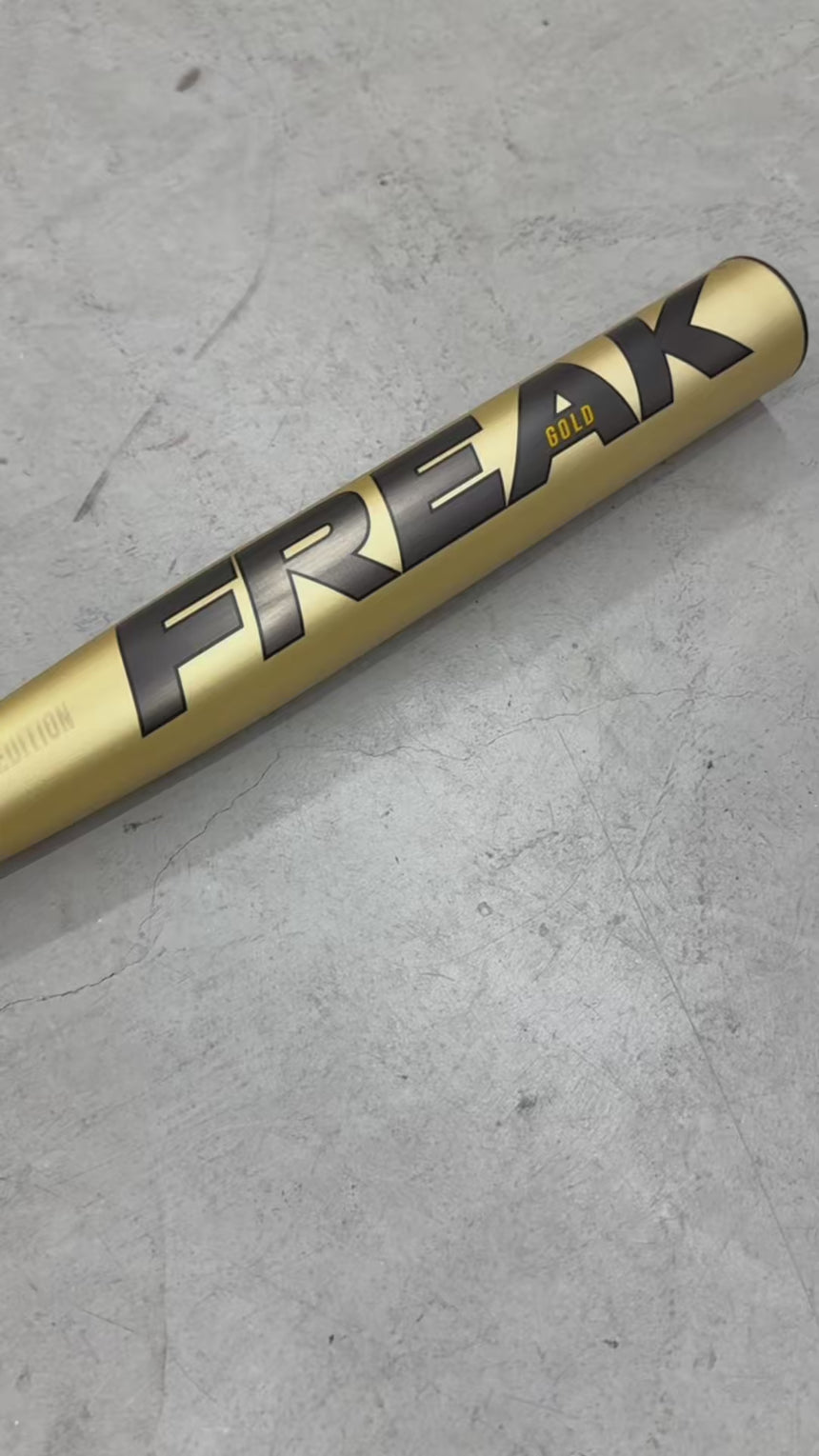 CLOSEOUT 2022 Miken Freak Gold Slowpitch Softball Bat Maxload ASA USA MGD21A