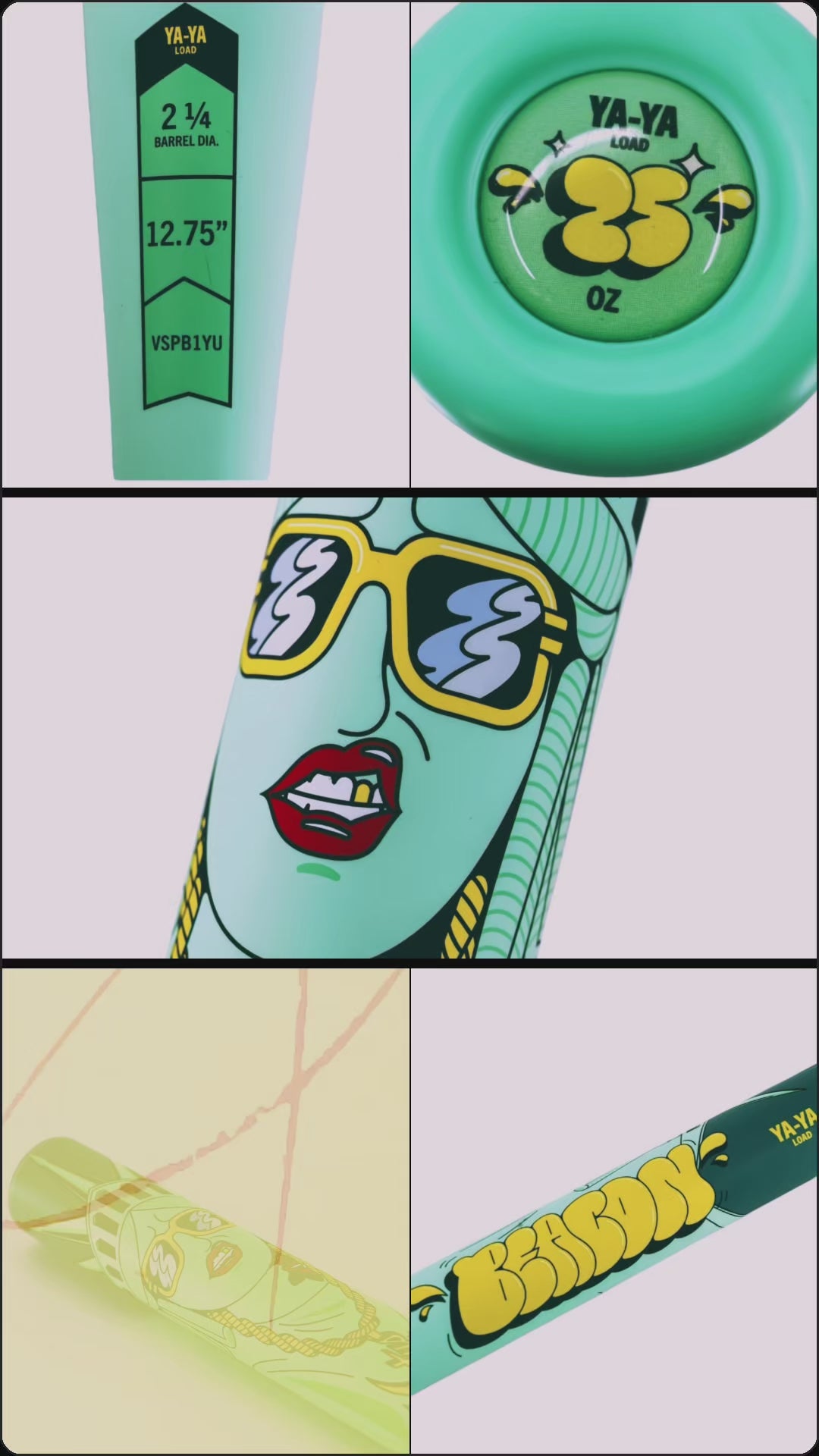 Victus Beacon USSSA Slowpitch Softball Bat 12.75" Barrel 1 Piece Endloaded VSPB1YU