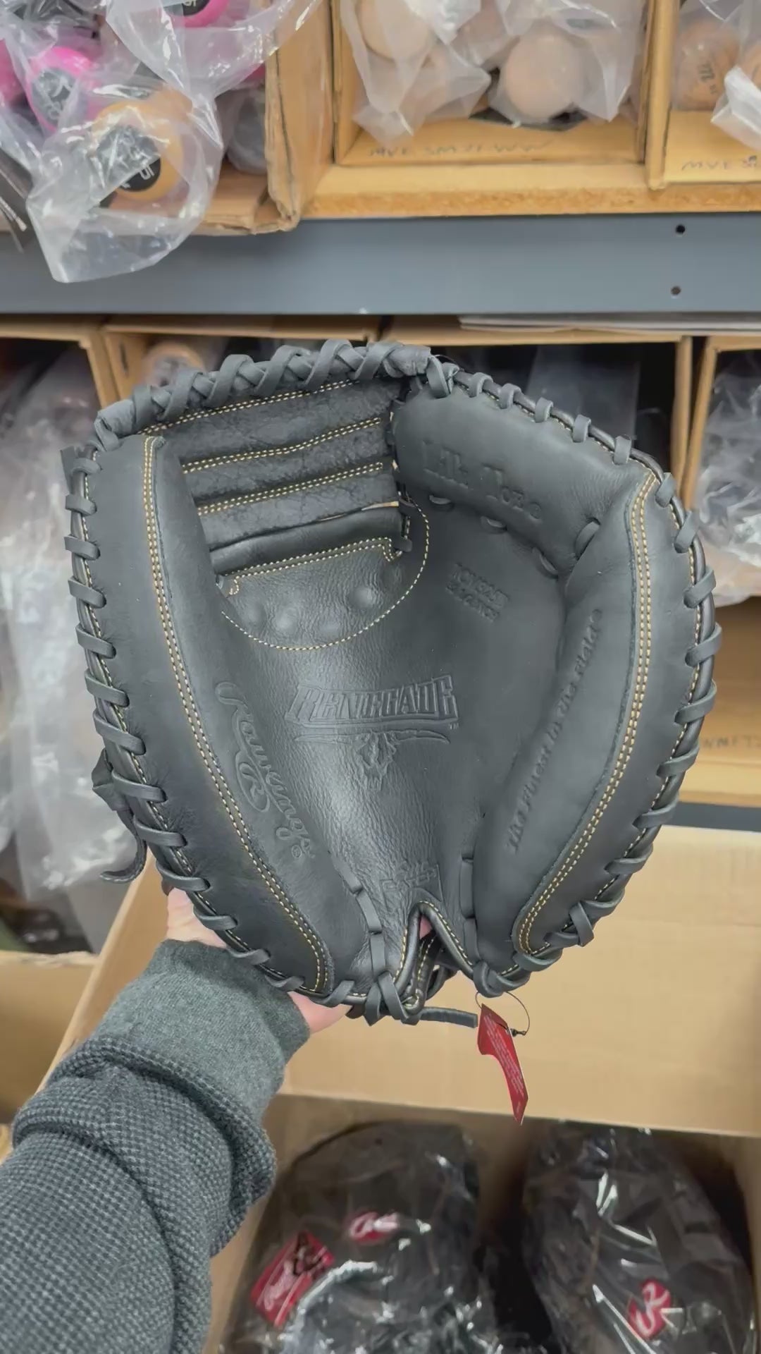 Rawlings Renegade Baseball Catcher's Mitt 32.5