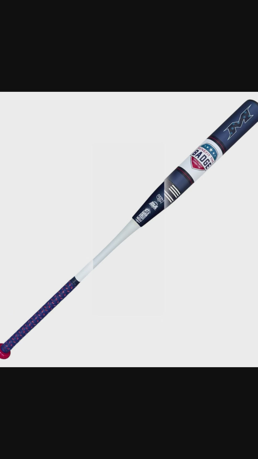 CLOSEOUT Miken "Benefit the Badge" Slowpitch Softball Bat Maxload USSSA MBDGEU