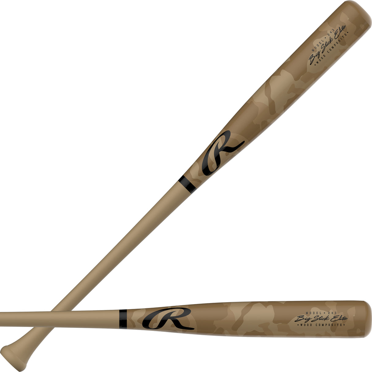 Rawlings 243 Big Stick Elite Maple/Bamboo Composite Wood Baseball Bat RBSC6243I