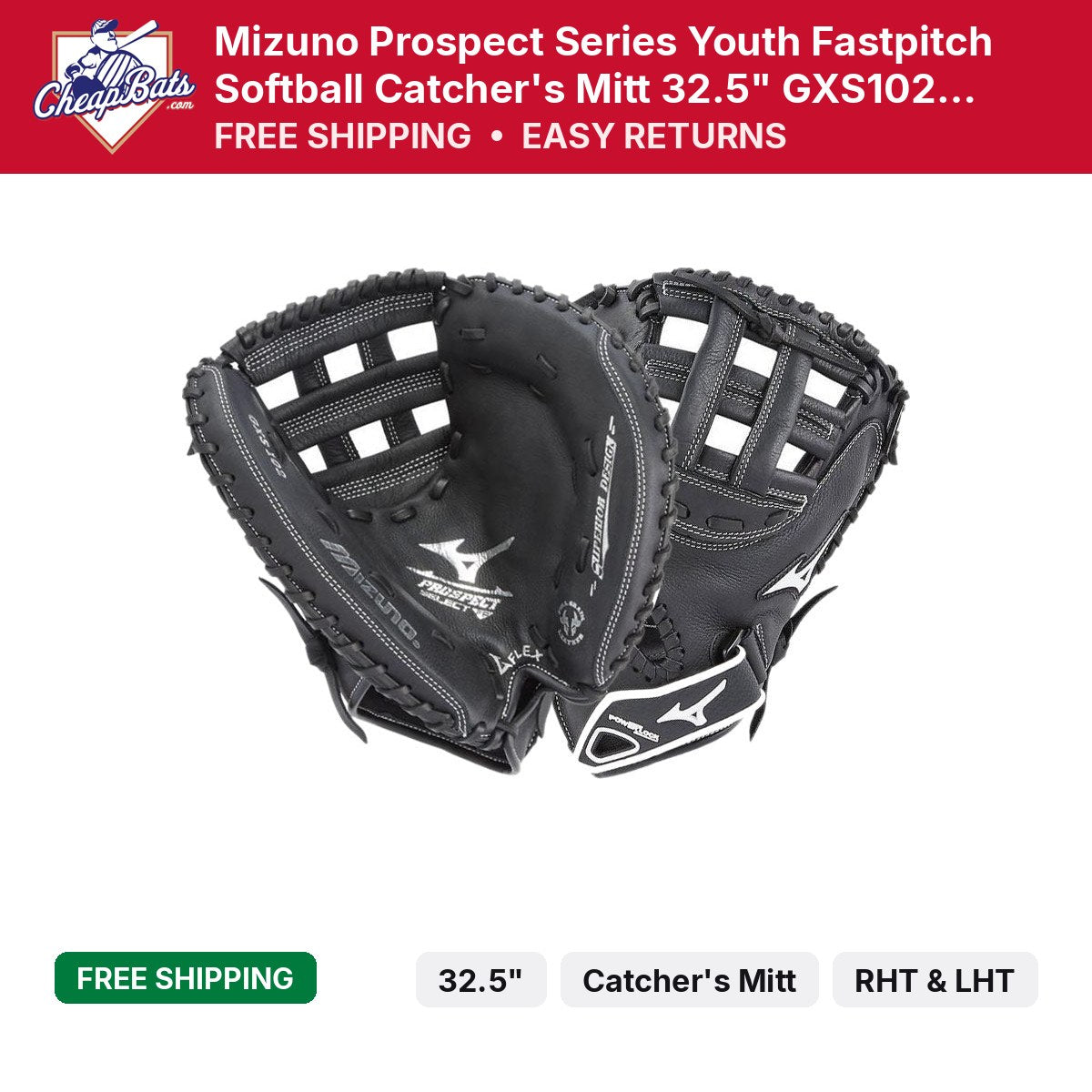 Mizuno Prospect Series Youth | GXS102 | CheapBats.com