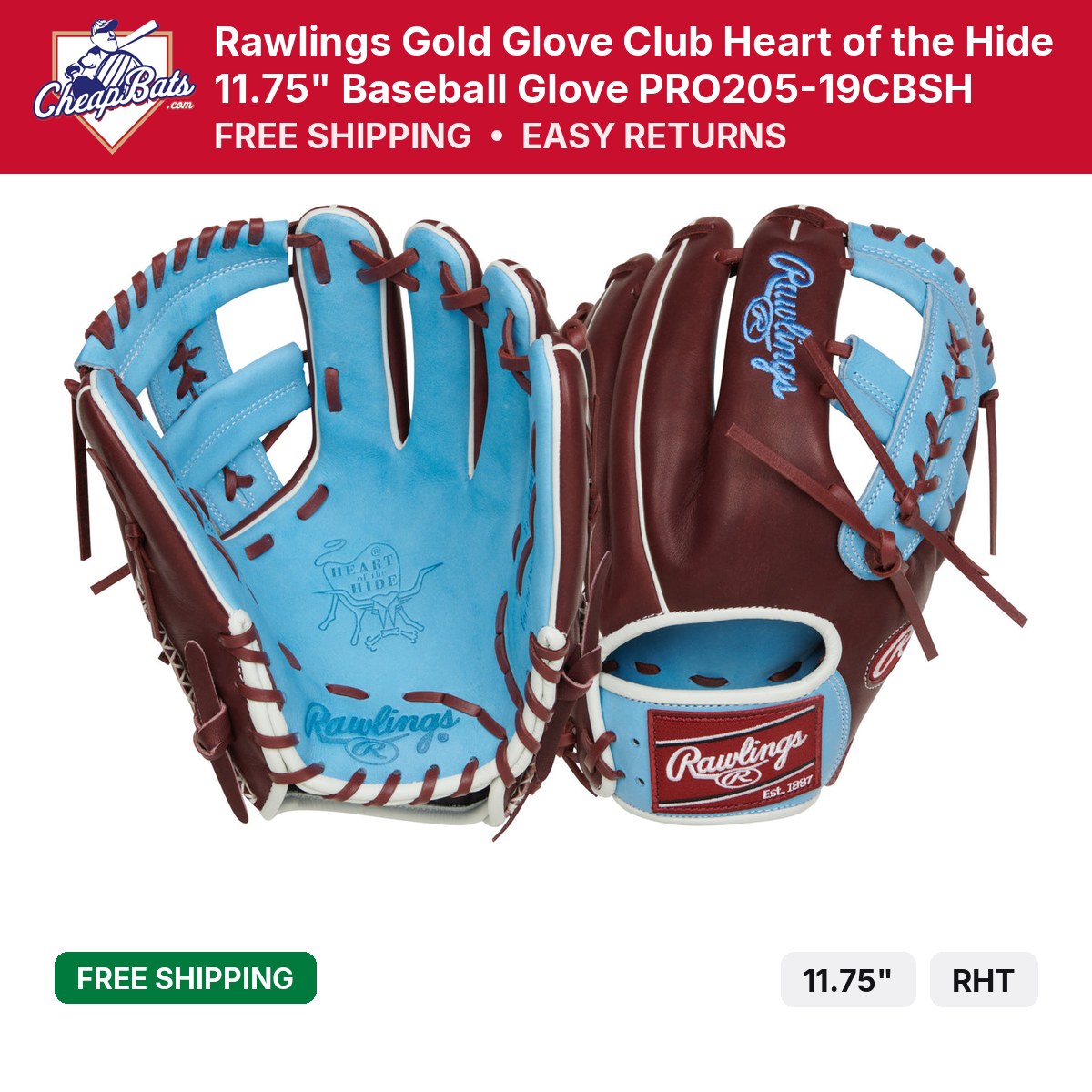 Rawlings Gold Glove Club 11.75