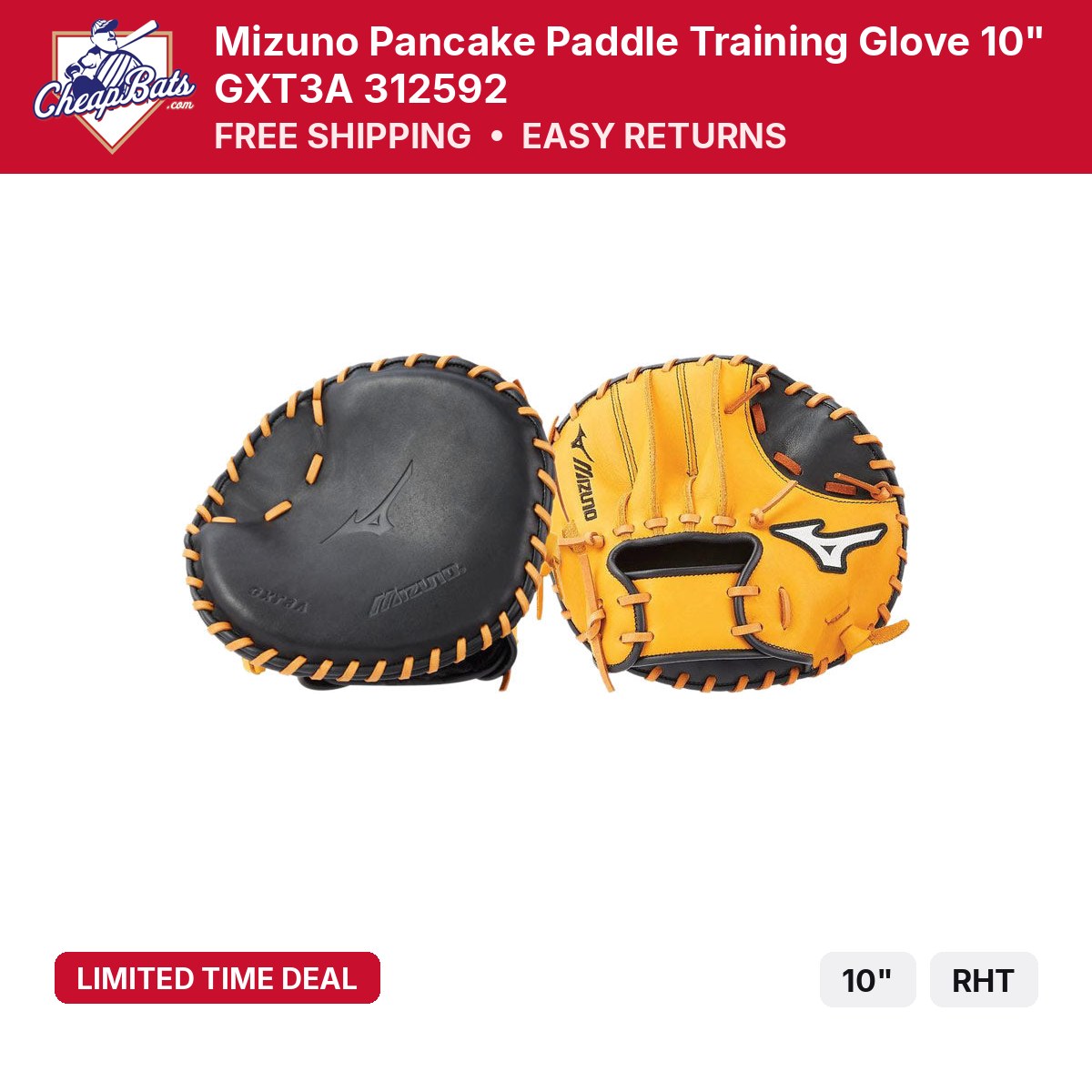 Mizuno Pancake Paddle Training 10