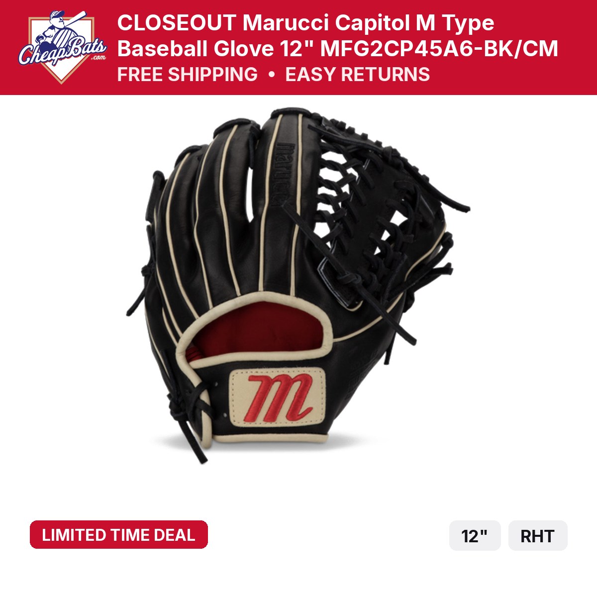 Marucci Capitol M Type 12