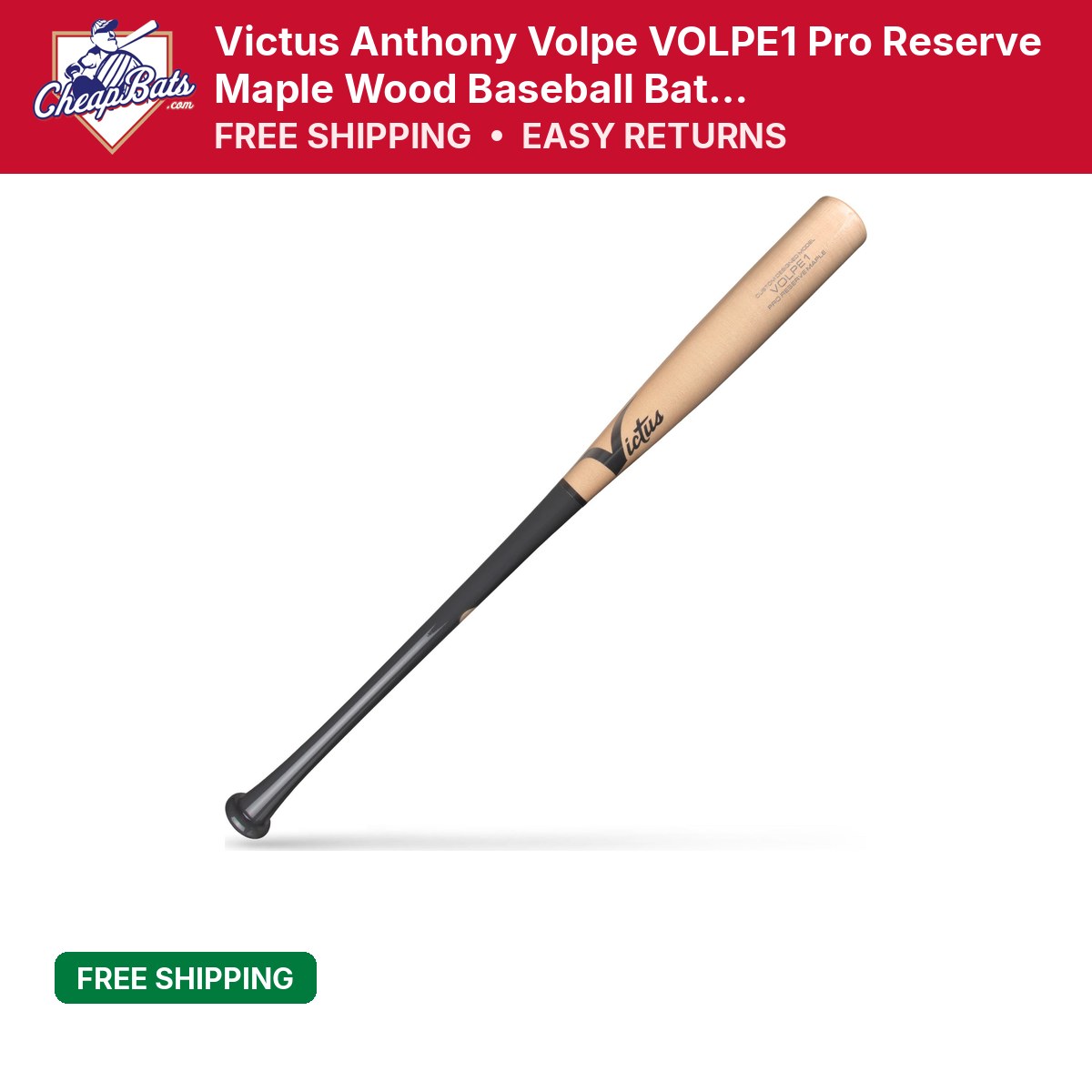 店舗用品 Volpe Victus Anthony Volpe VOLPE1 Pro Reserve | VRWMVOLP1-CH/NT