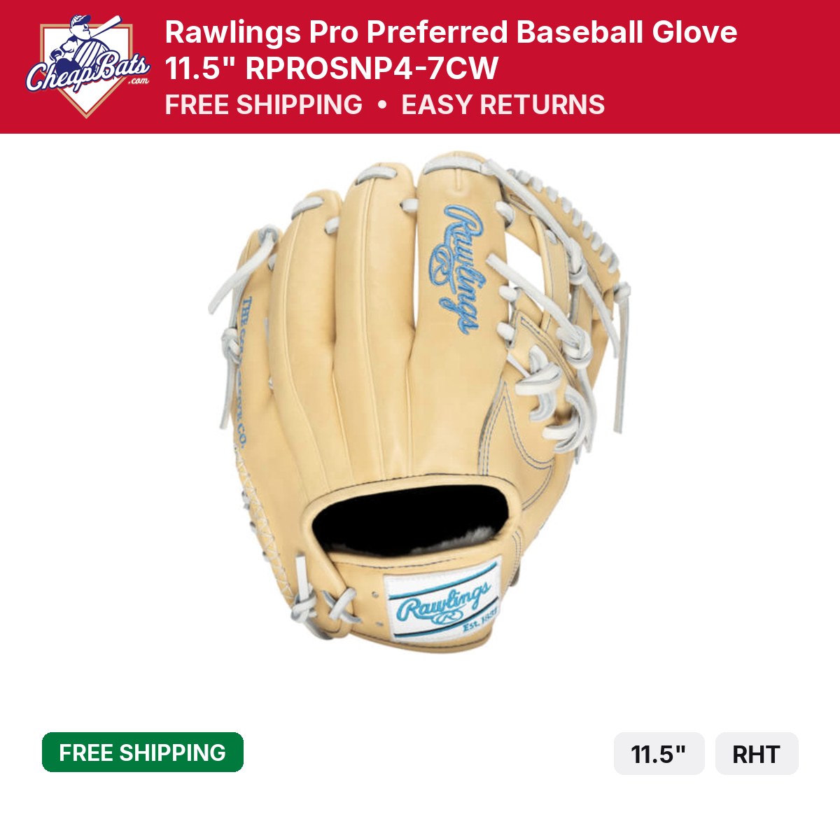 Rawlings Pro Preferred 11.5
