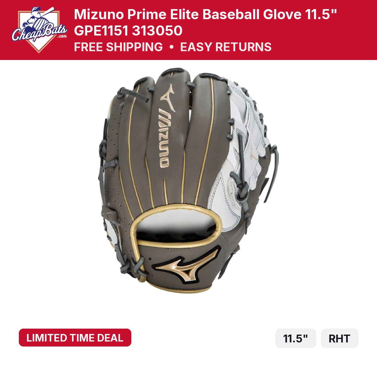 Mizuno Prime Elite 11.5