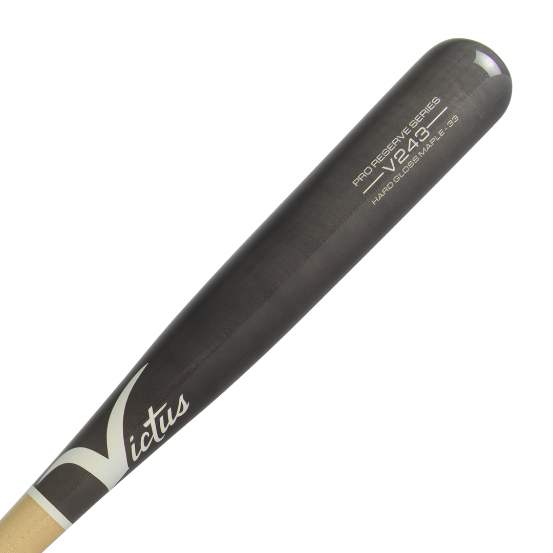 CLOSEOUT Victus V243 Pro Reserve Hard Gloss Maple Wood Baseball Bat VRWMV243-N/GY