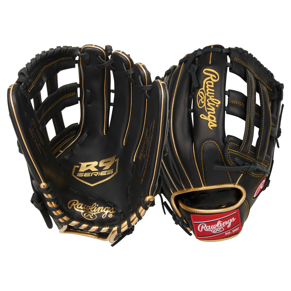 Rawlings R9 Series Baseball Glove 12.75" R93029-6BG