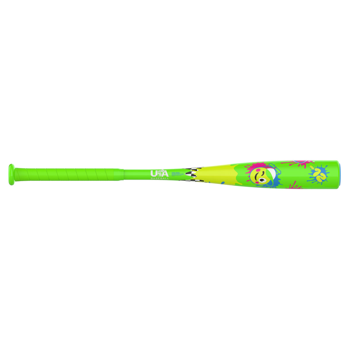 2027 Rawlings Glow Mojis Youth USA Tee Ball Baseball Bat -12oz RTB7GLO12