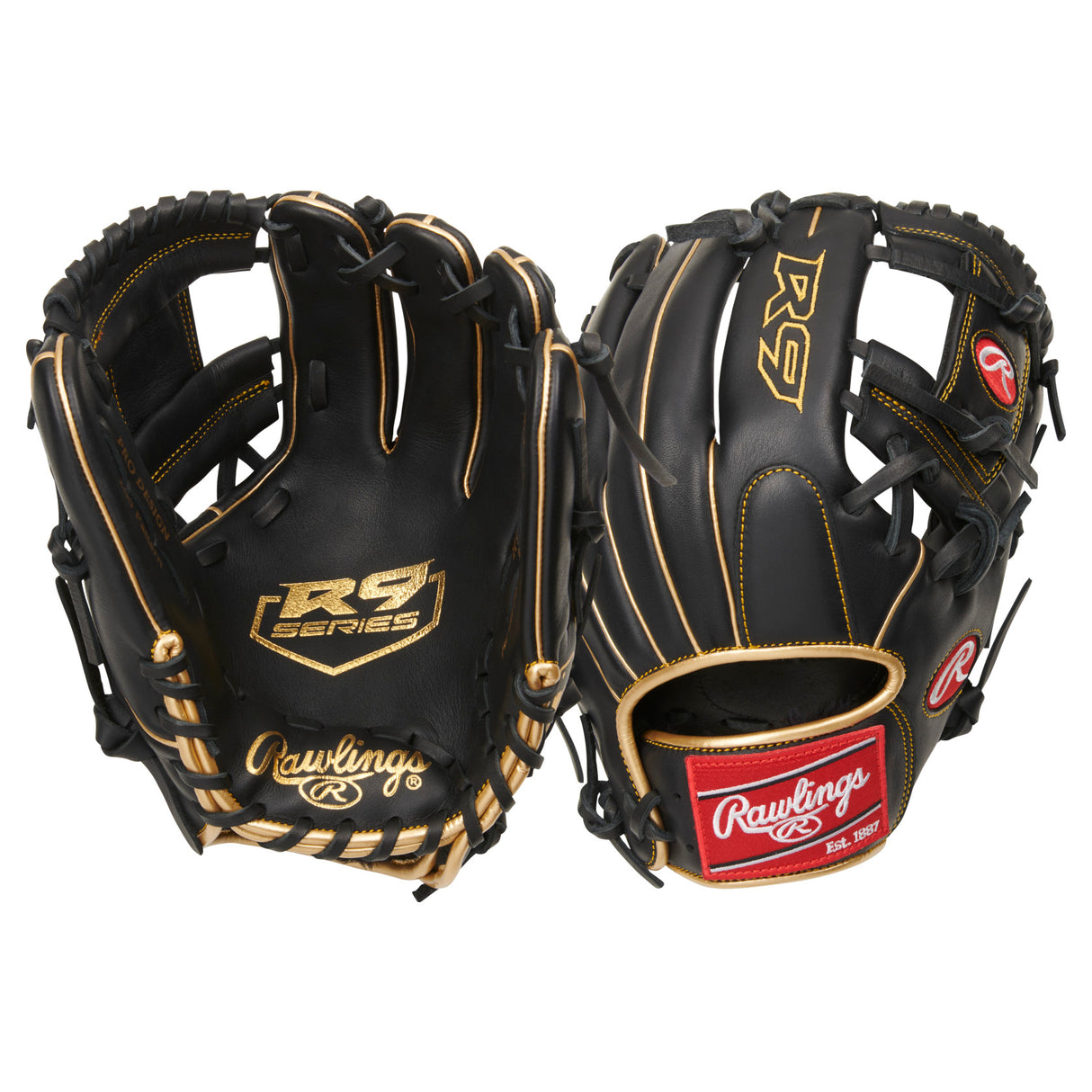 Rawlings R9 Series Baseball Glove 11.5" R9204-2BG