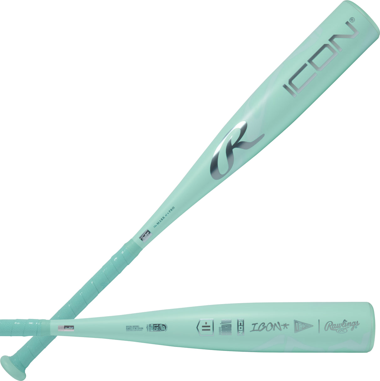 2026 Rawlings Icon Composite Junior Big Barrel USSSA Baseball Bat RJB6I11 -11oz