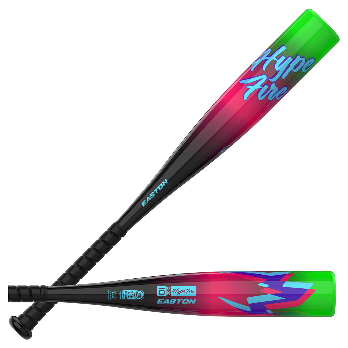 2027 Easton Hype Fire Junior Big Barrel USSSA Baseball Bat -10oz EJB7HYP10