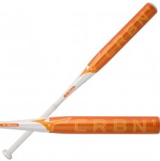 2024 Mizuno F24 CRBN1 Orange/White Fastpitch Softball Bat -10oz 340659